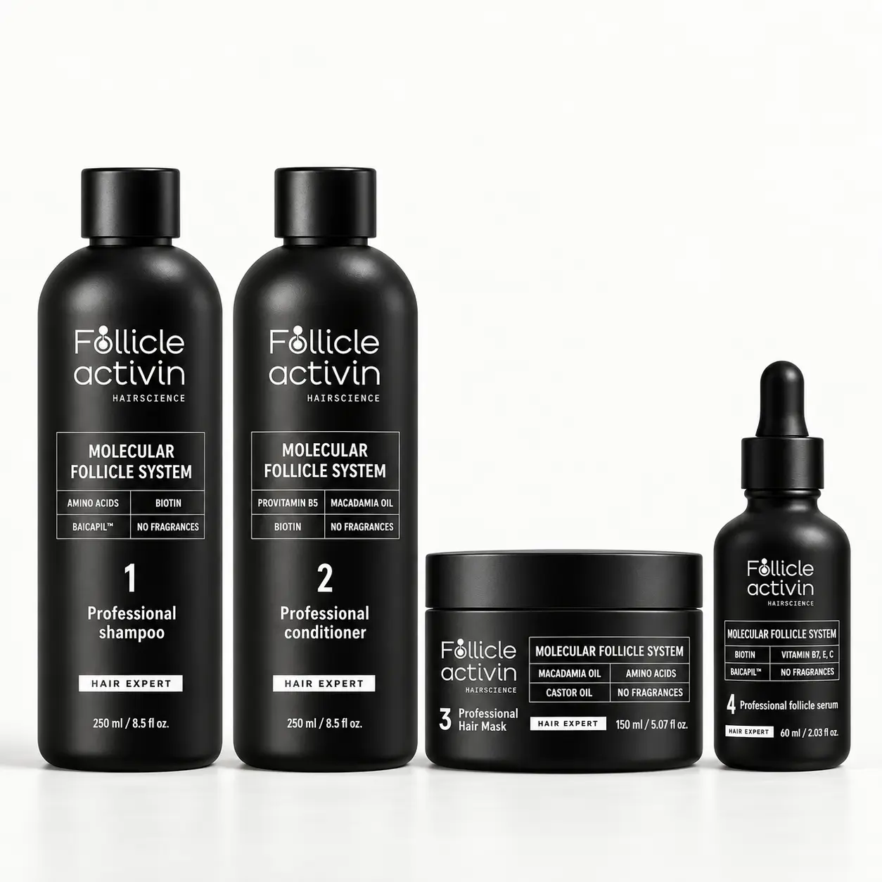 Follicle Activin-set för intensiv behandling mot håravfall